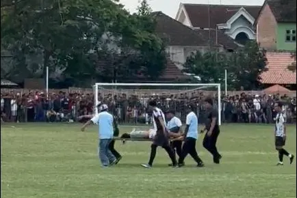 Tarkam Piala Ketua PSSI Banyuwangi Ricuh