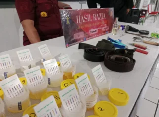 Lapas Banyuwangi Gelar Razia Kamar dan Tes Urin Massal