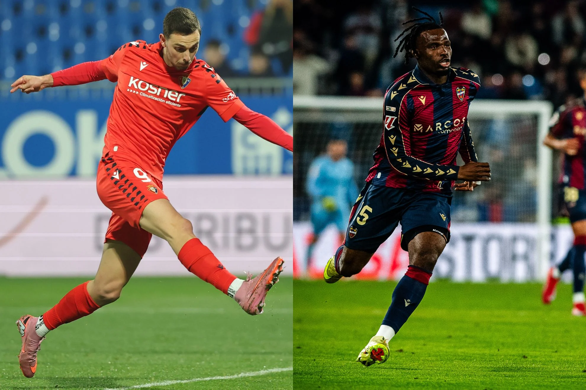 Levante vs Osasuna: Levante Kalahkan Osasuna 3-2 di La Liga, Red Card Menjadi Penentu