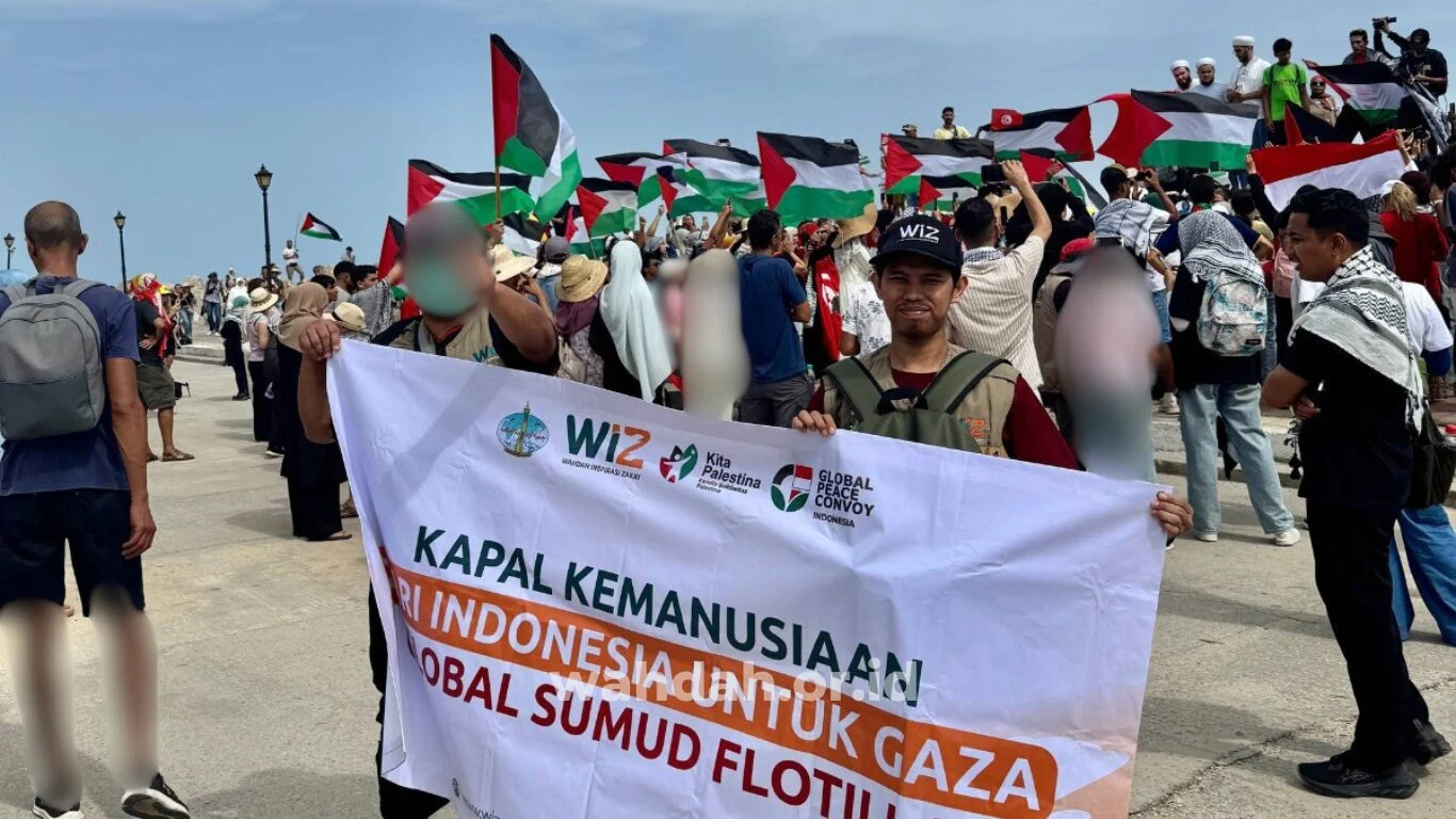 Menlu RI Umumkan Pembebasan 9 WNI Relawan Global Sumud Flotilla