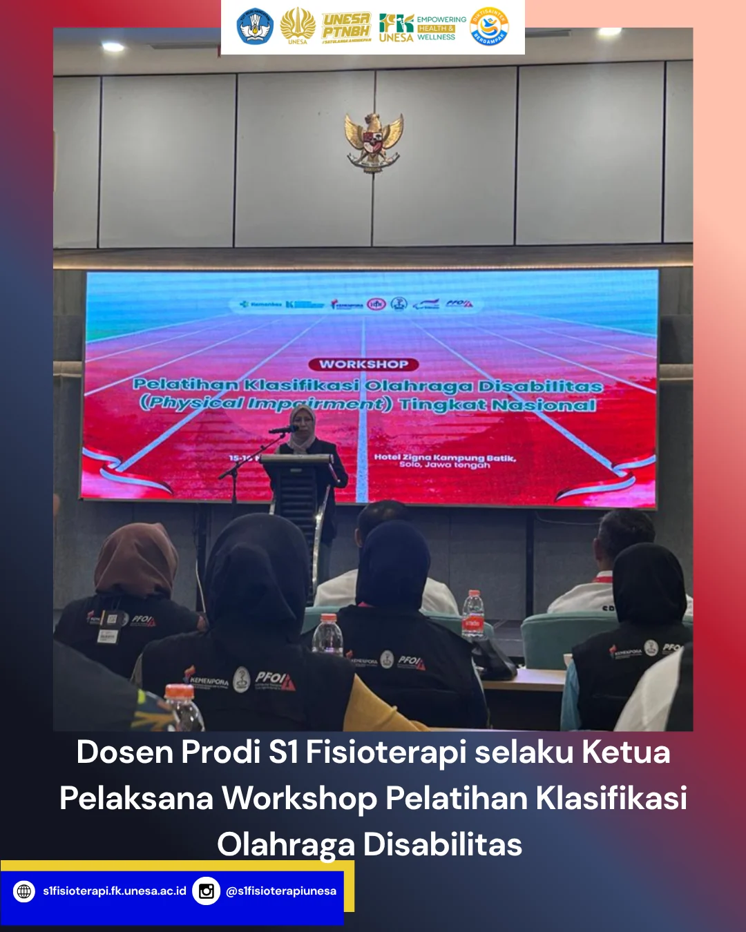 Pelatihan Klasifikasi Disabilitas Fisik Nasional Diikuti 45 Peserta di Solo