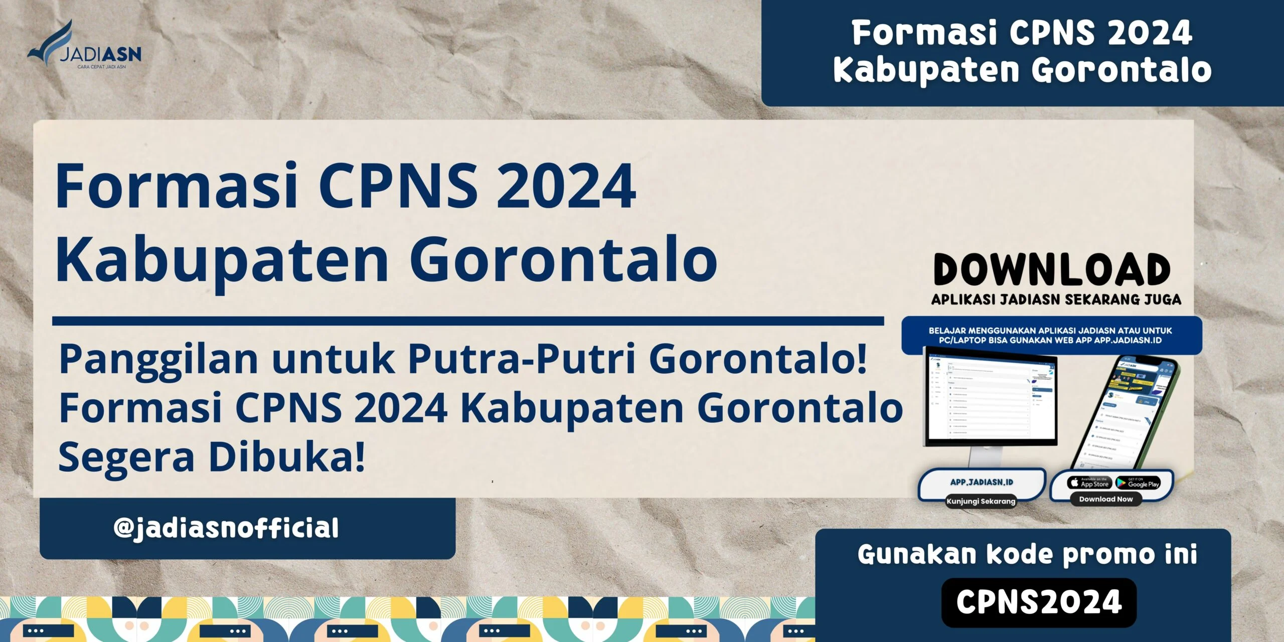 Pemerintah Kabupaten Gorontalo Siapkan 460 Formasi CPNS dan PPPK 2024