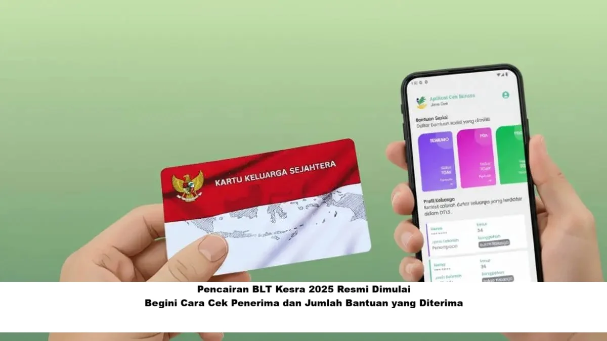 Pencairan BLT Kesra Lebih Mudah dengan Dua Cara