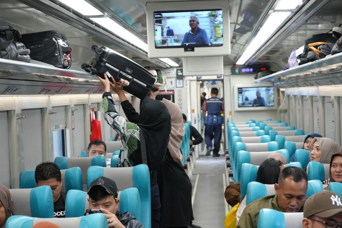 Penumpang Kereta Api Meningkat Signifikan Selama Libur Iduladha