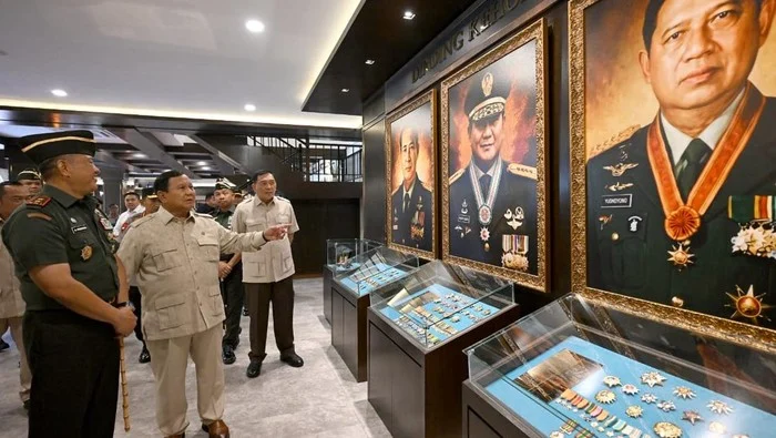 Presiden Prabowo Resmikan Museum Seskoad