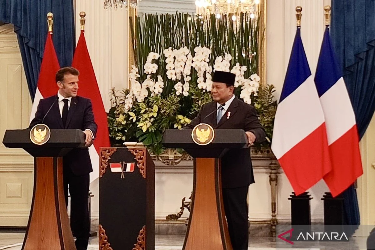 Presiden Prancis Puji Sikap Prabowo Soal Palestina