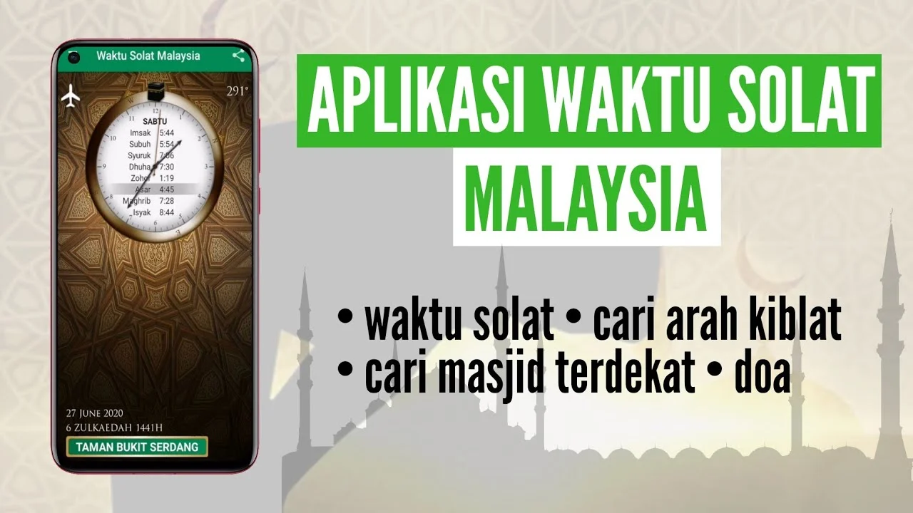 QuranTime, Solusi Cara Cek Waktu Salat dan Penentu Arah Kiblat