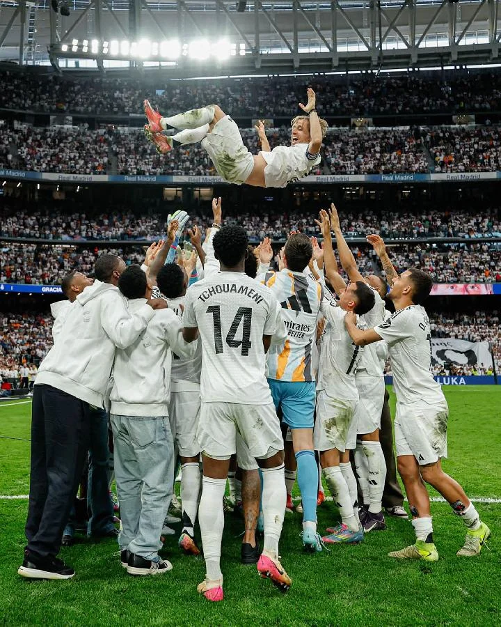 Real Madrid Tutup Musim La Liga dengan Kemenangan 4-2 Atas Athletic Bilbao