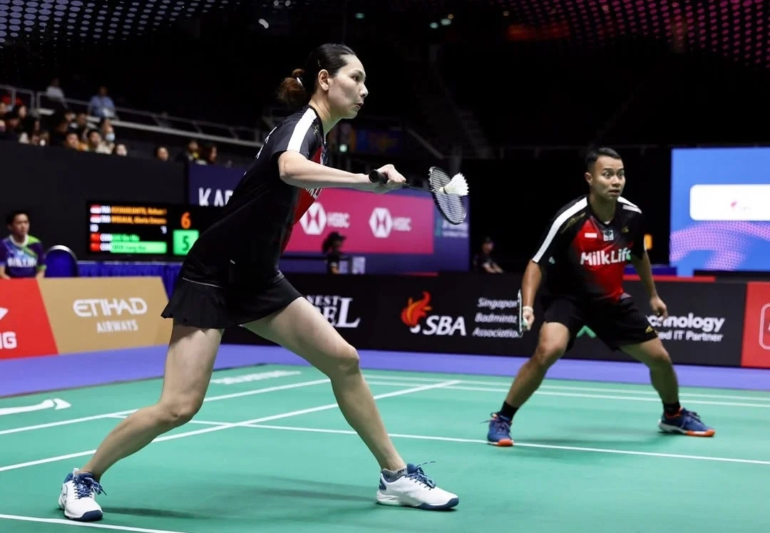 Rehan/Gloria Mengembalikan Kekuatan di Singapore Open