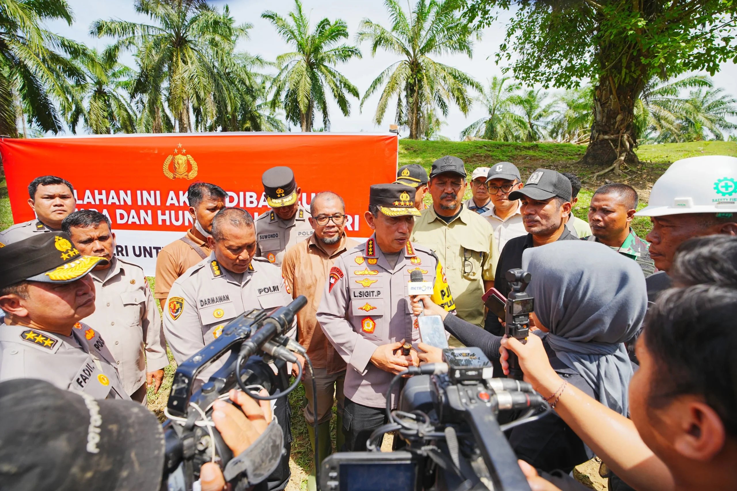 Satgas PRR Kemendagri dan DPR RI Pastikan Kesiapan Lahan Huntap di Aceh Tamian