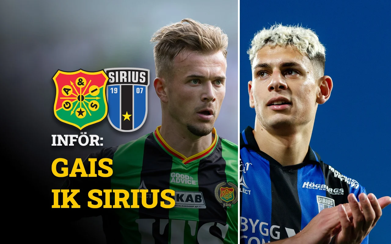 Sirius Gandeng GAIS dalam Pertandingan Menarik