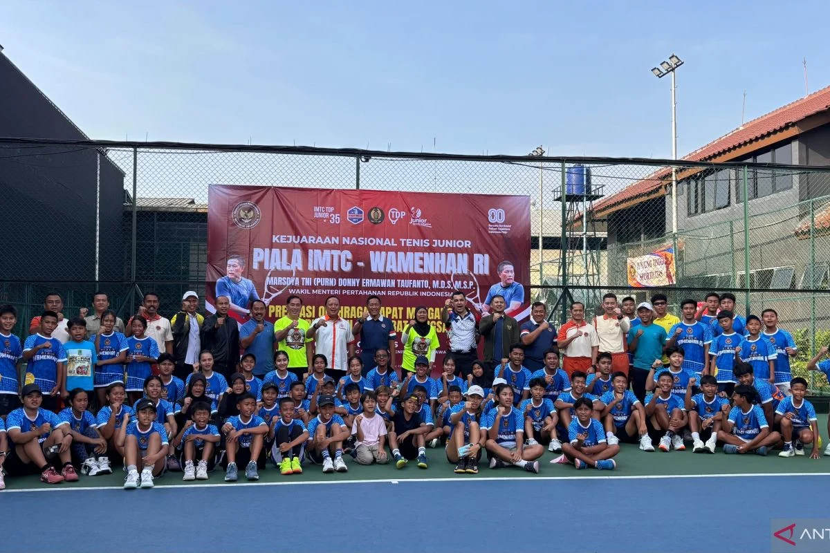 Wamenhan Resmikan Kejuaraan Nasional Tenis Junior IMTC di Jakarta