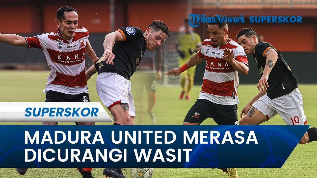 Wasit Laga Madura United vs PSM Diganti Karena Alasan Medis