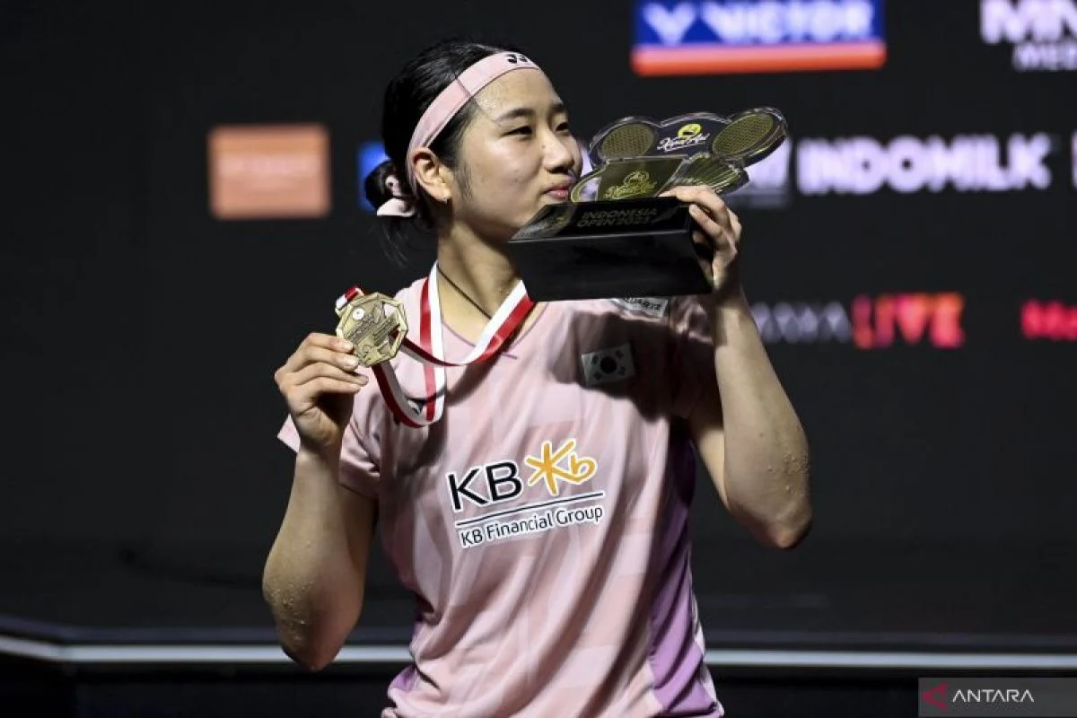 An Se Young Juara Tunggal Putri Indonesia Open 2026 LPP RRI, Kalahkan Akane Yamaguchi