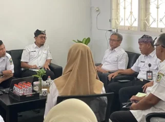 Sekda Yayan koordinasi dengan Inspektorat dan OPD Banyuwangi