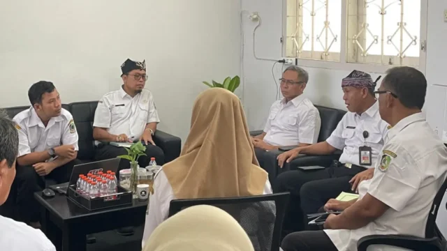 Sekda Yayan koordinasi dengan Inspektorat dan OPD Banyuwangi