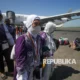 Belasan Kloter Jemaah Haji Indonesia Kembali ke Tanah Air