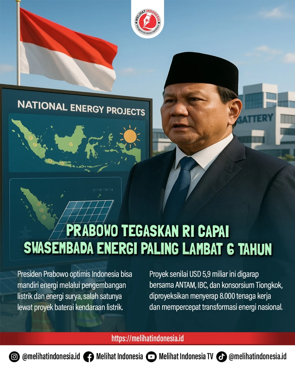 Bertemu Presiden, JK Bahas Swasembada Energi hingga Perkembangan Geopolitik