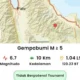 BMKG Pastikan Gempa Magnitudo 6,7 di Palu Tak Berpotensi Tsunami, Warga Diimbau Tetap Tenang