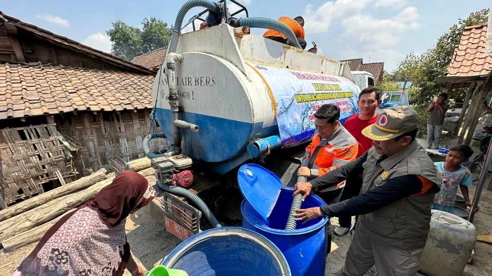 BPBD Bangkalan Petakan 17 Desa Berpotensi Kekeringan Ekstrem, Siapkan 300 Ribu Liter Air Bersih