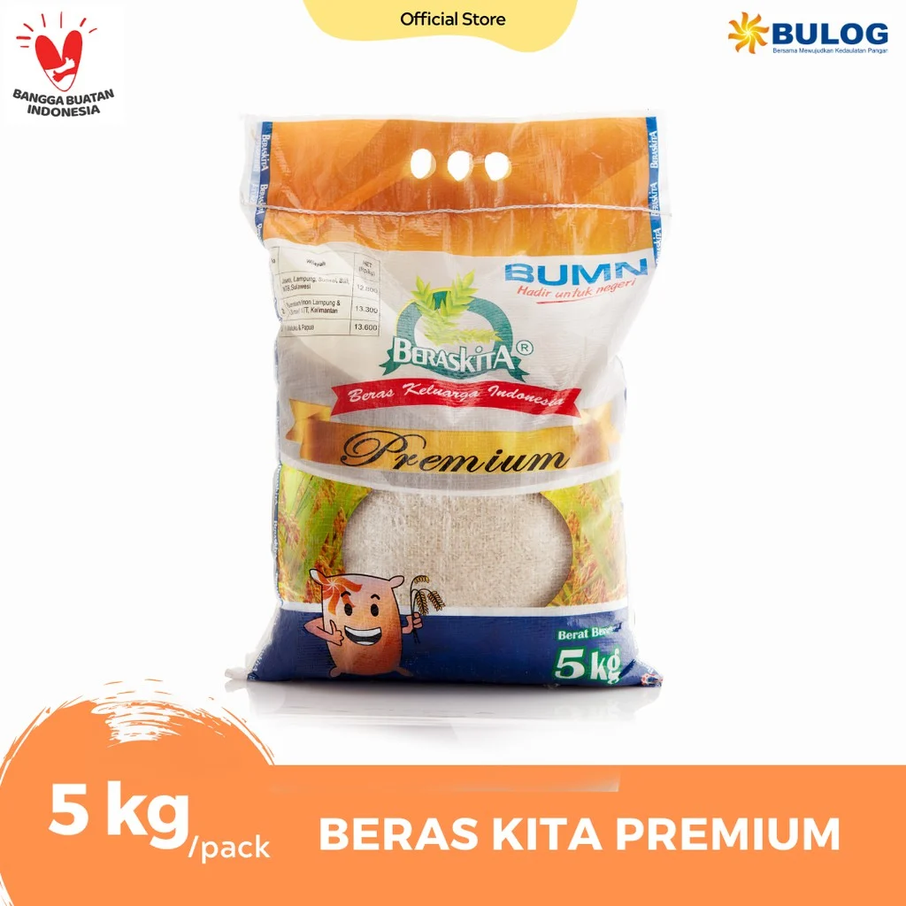 Bulog Usul Program Beras Kita Premium Harga Ditargetkan Rp14.900 per Kg, Ini Tujuannya