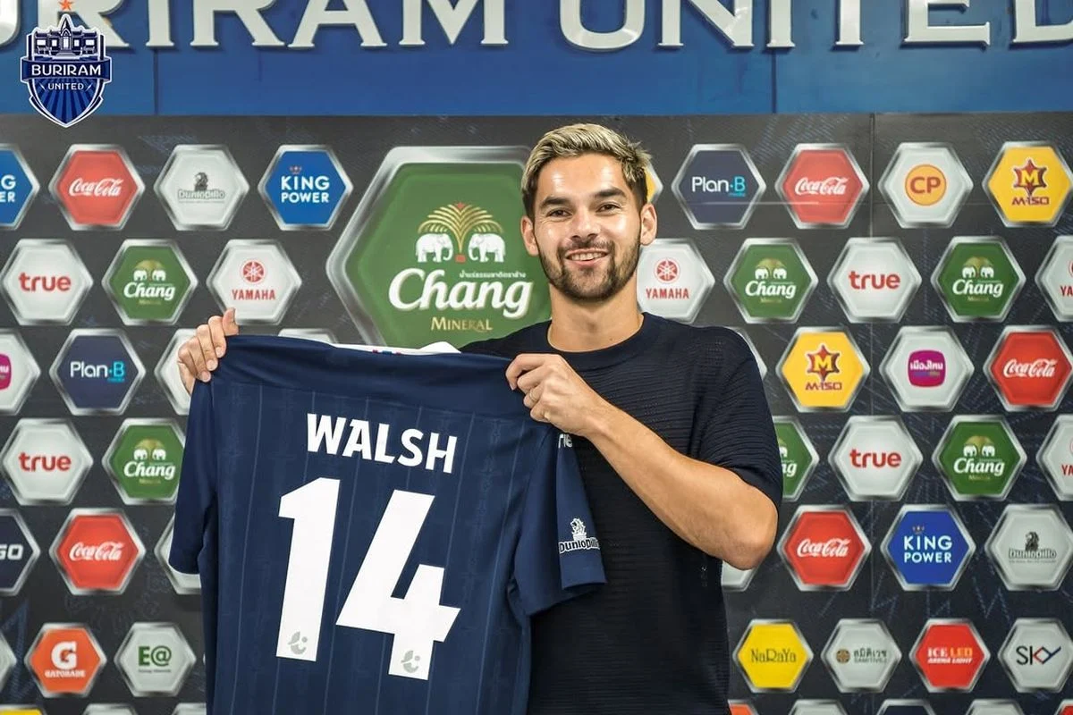 Buriram United Juara Piala FA Thailand, Sandy Walsh Ikut Rayakan