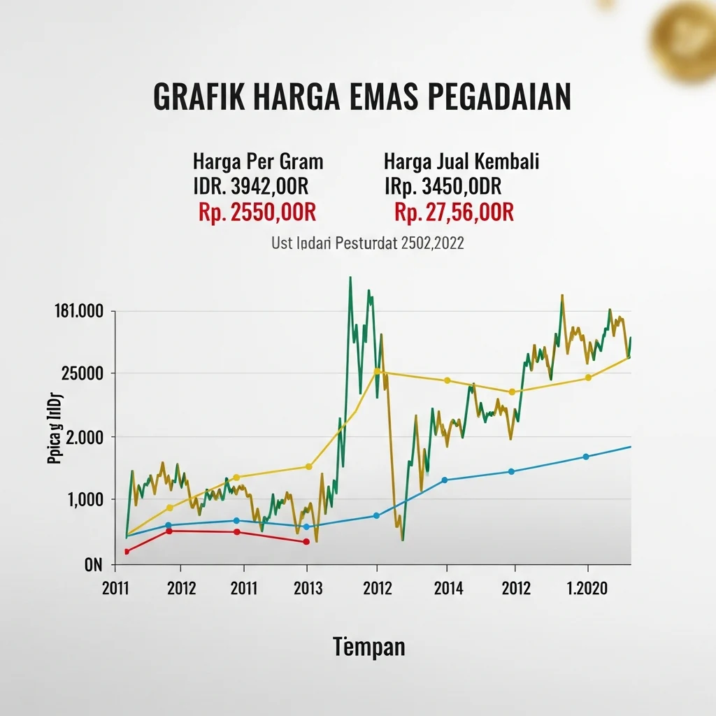 Dua Hari Tak Bergerak, Harga Emas Pegadaian Bertahan di Level Sama