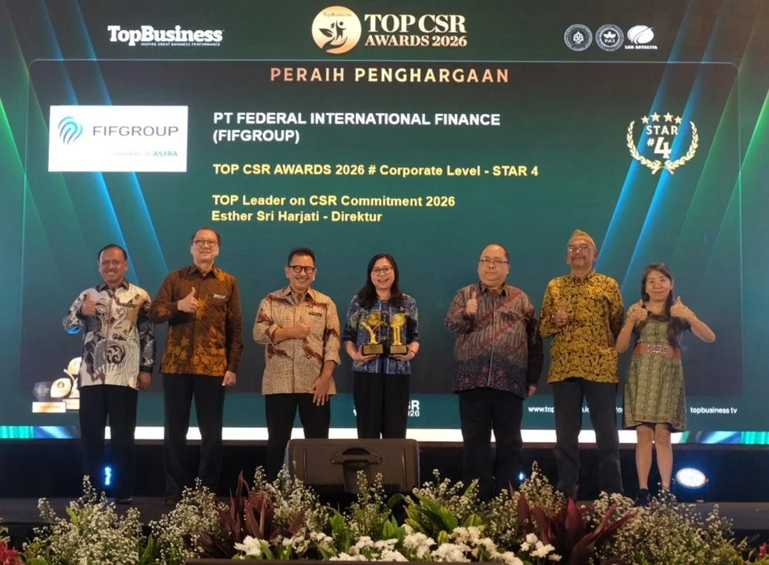 FIFGROUP Raih Dua Penghargaan Bergengsi CSR Nasional Tahun 2026