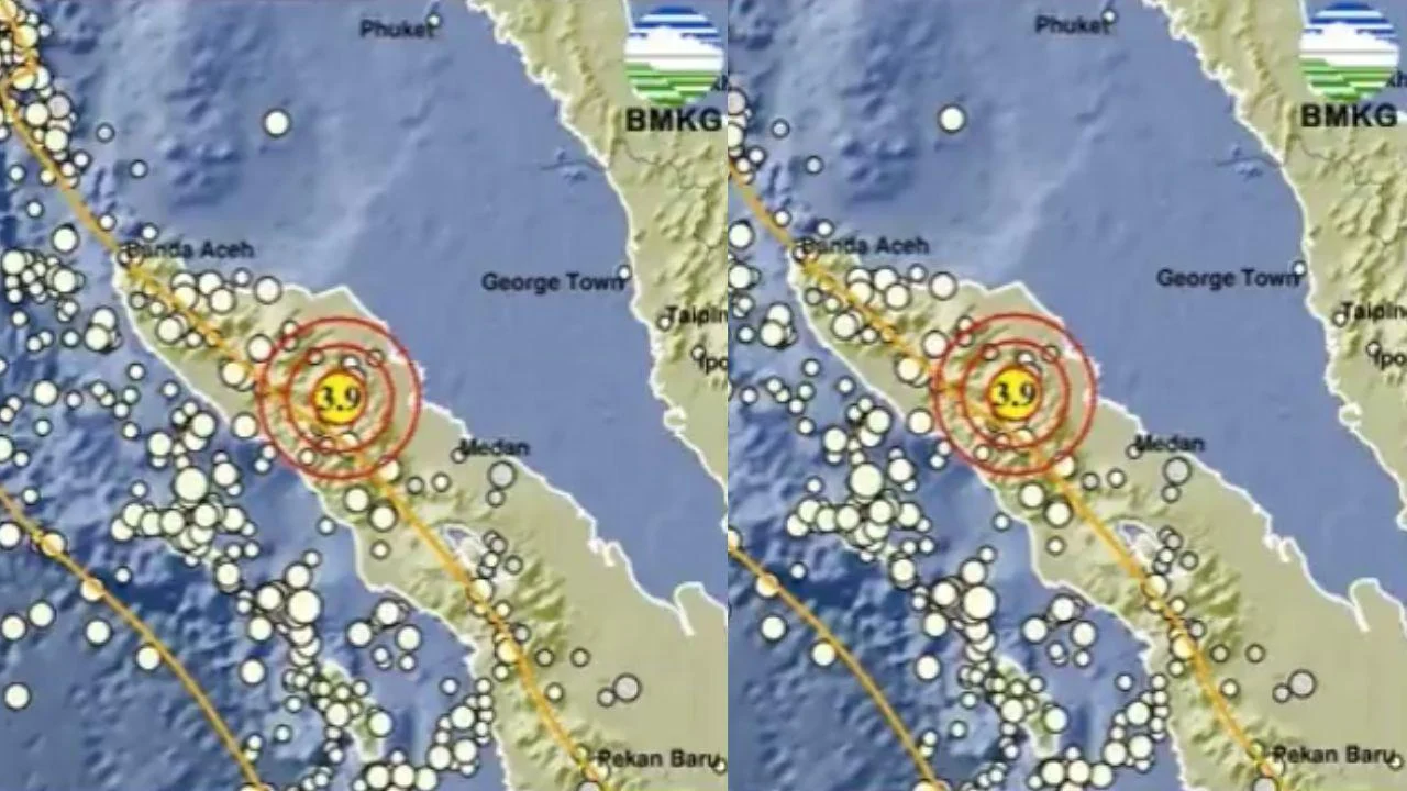 Gempa Magnitudo 2,2 Mengguncang Kabupaten Gayo Lues, Aceh