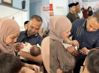 Harunya Momen Akikah Baby Sida: Kemeriahan Keluarga Rigen yang Tak Terlupakan