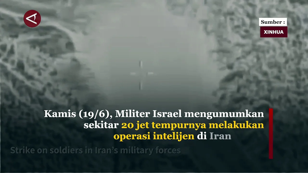 Israel Lancarkan Serangan Skala Besar ke Iran, Targetkan Sistem Pertahanan di Beberapa Wilayah