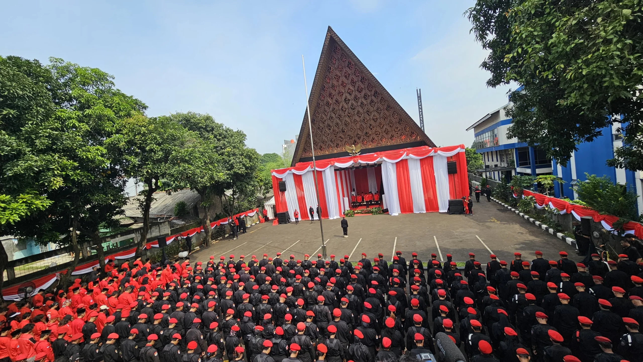 KBRI Yaounde Gelar Upacara Peringatan Hari Lahir Pancasila