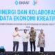Kementerian Ekonomi Kreatif dan BPS Sepakat Perkuat Basis Data Sektor Ekraf LPP RRI untuk Dorong Daya Saing Global