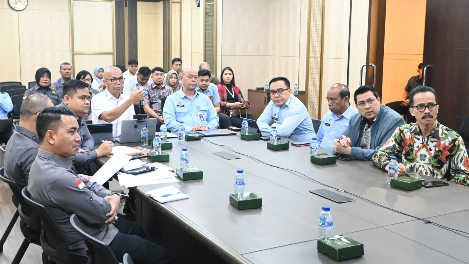 KSP Dudung Terima Audiensi Jajaran Pimpinan BGN Bahas Efisiensi Program MBG
