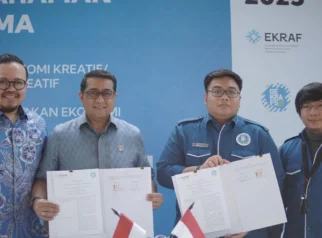 LPP RRI dan GEKRAFS Teken Nota Kesepahaman, Perkuat Ekonomi Kreatif Nasional