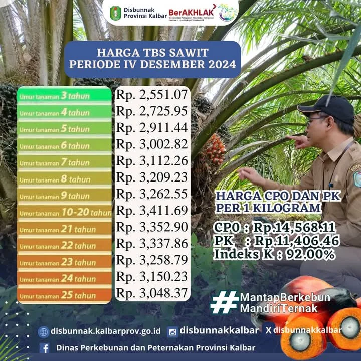Mentan Amran Minta Harga TBS Sawit Naik Minimal 10 Persen, Begini Respons Pengusaha