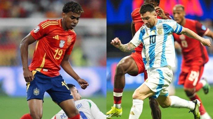 Momen Bersejarah: Legenda Timnas Indonesia dan Bintang Persija Bertemu Lionel Messi dan Lamine Yamal di Home of Football