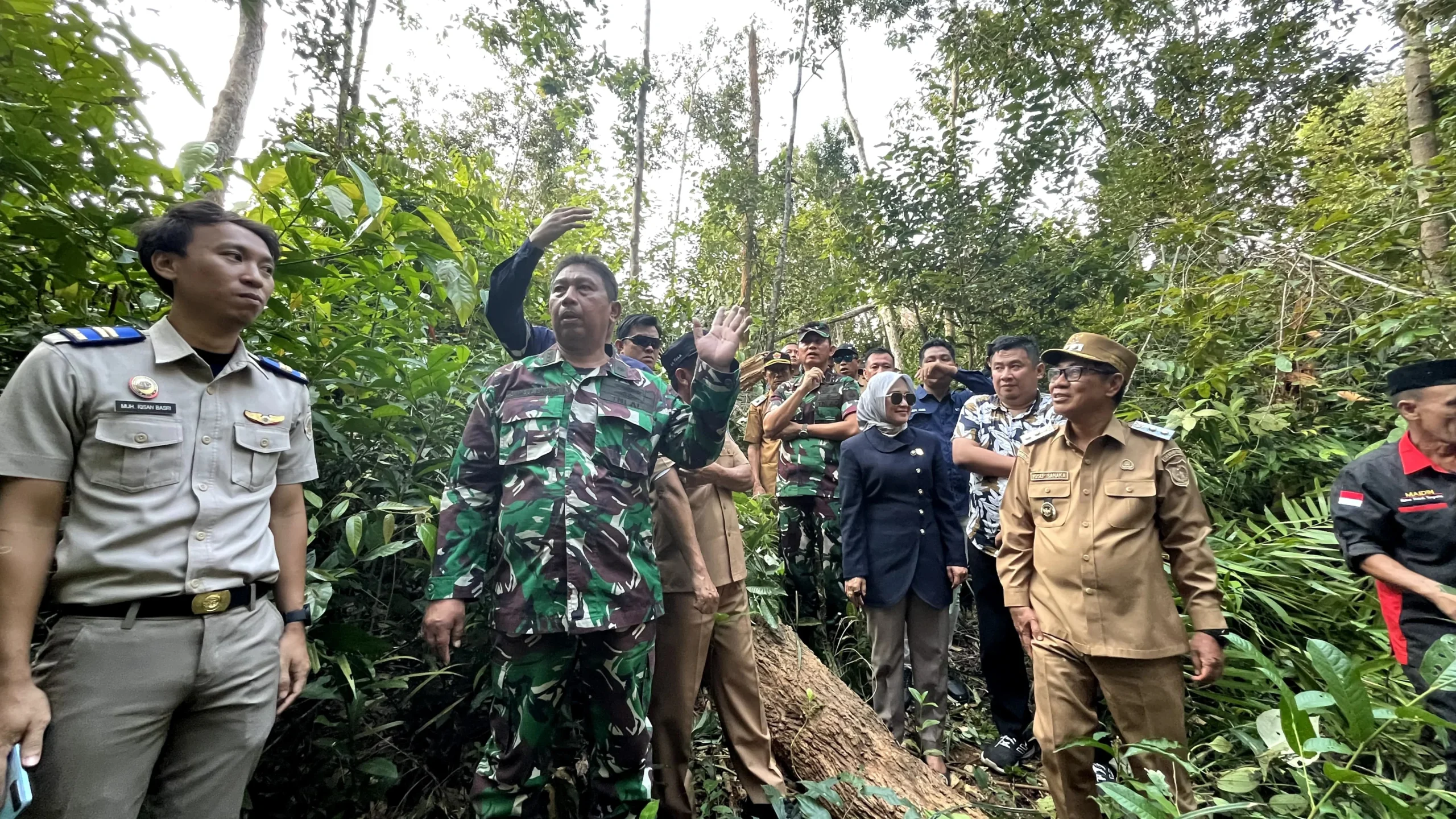 Pangdam Tinjau Lokasi Rencana Pembangunan Batalyon Infanteri di Lumajang