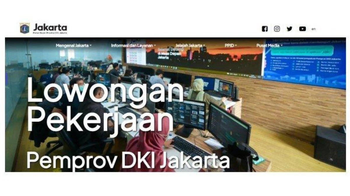 Pemprov DKI Jakarta Buka 2.843 Lowongan Padat Karya, Gaji Rp5,7 Juta per Bulan, Simak Syaratnya