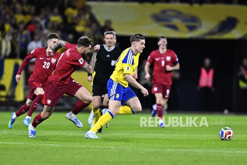 Piala Dunia 2026: Swedia Hancurkan Tunisia 5-1, Tampil Dominan di Laga Pembuka Grup F