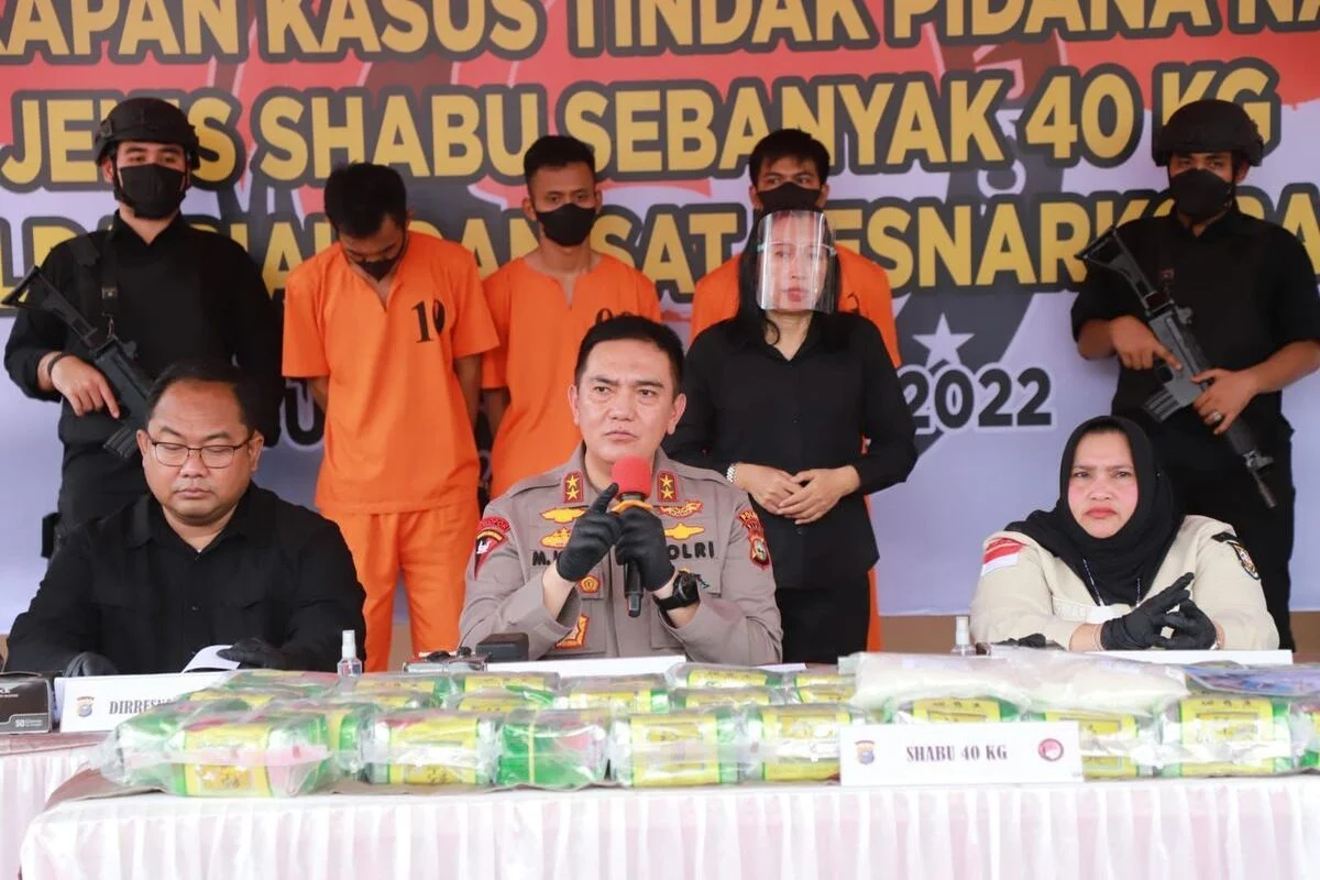 Polda Sumut Gagalkan Penyelundupan 113 Kilogram Sabu Asal Malaysia, Pelaku Masih Buron