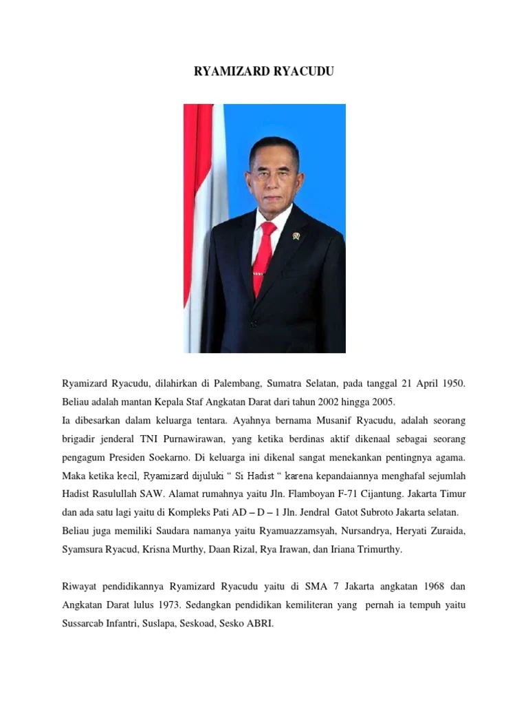 Ryamizard Ryacudu Dimakamkan dengan Hormat