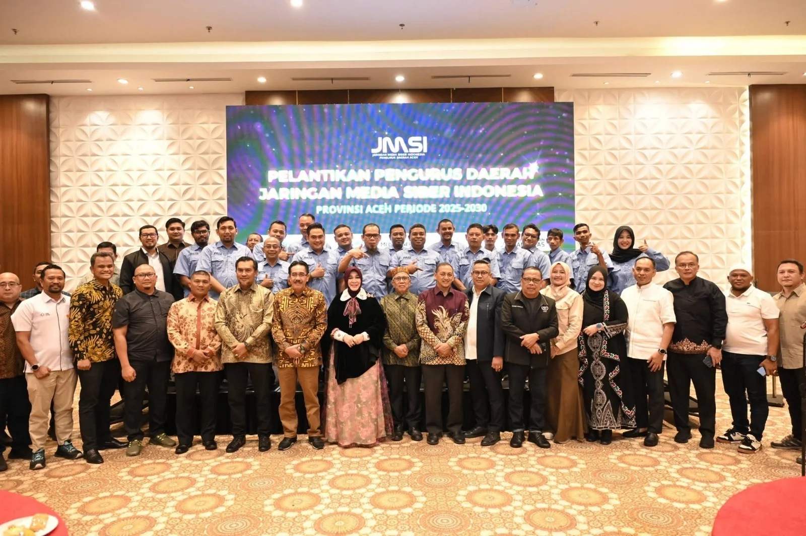 Safrizal ZA Dianugerahi Garda Kemanusiaan JMSI Aceh: Kolaborasi Pentahelix Kunci Tanggap Bencana Modern