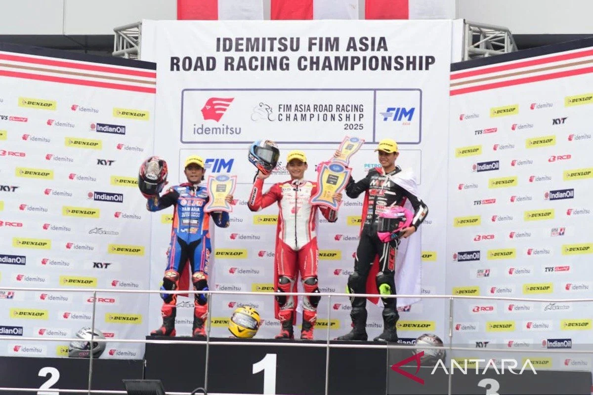 Sengit di Motegi, Pembalap Astra Honda Raih Podium Ganda Idemitsu FIM ARRC 2026