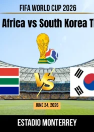 South Africa vs South Korea: Duel Genggam Tiket Babak 16 Besar Piala Dunia 2026