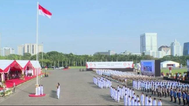Upacara Hari Lahir Pancasila 2026 Selesai, Para Pejabat Tinggalkan Lokasi