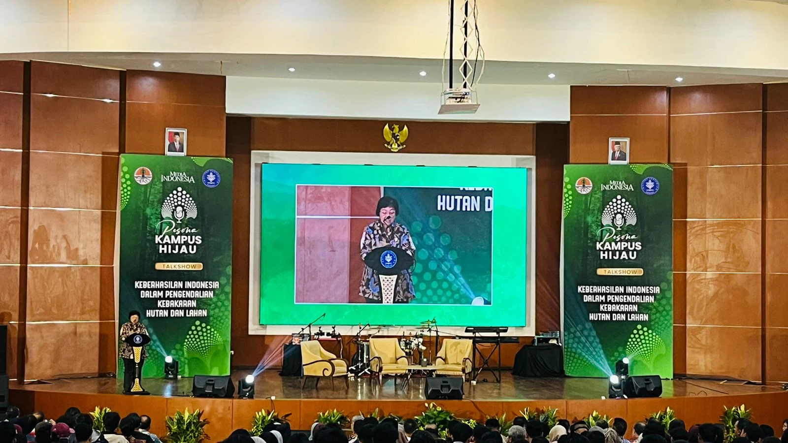 Wamen LH Dorong Kampus Perbanyak Ruang Hijau: IPB Jadi Contoh dalam Mitigasi Perubahan Iklim
