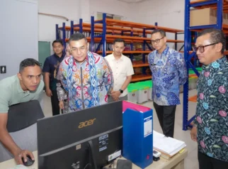 Wamen Ossy Beri Pengarahan di Kantah Kota Samarinda, ATR/BPN Harus Jadi Solusi Pembangunan di Kalimantan Timur
