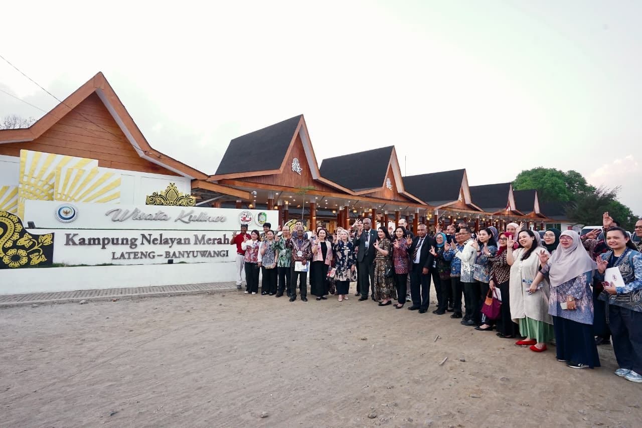 KNMP Lateng Banyuwangi Jadi Best Practice ASEAN ID Blue, Delegasi Mancanegara Belajar Hilirisasi Perikanan
