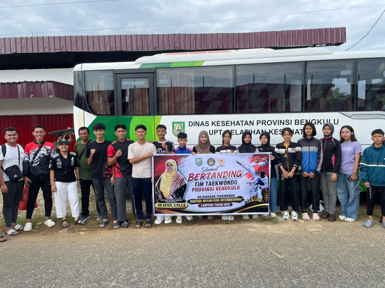 19 Atlet Taekwondo Bengkulu Berlaga di Ksatria Nusantara Internasional 2026, Targetkan Tiket PON 2027